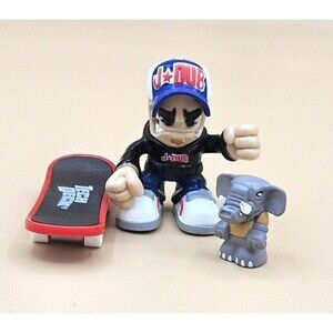 2005 Tech Deck Dude Evolution J Dub & Mitch Figures w/ Skateboard Rare Vintage